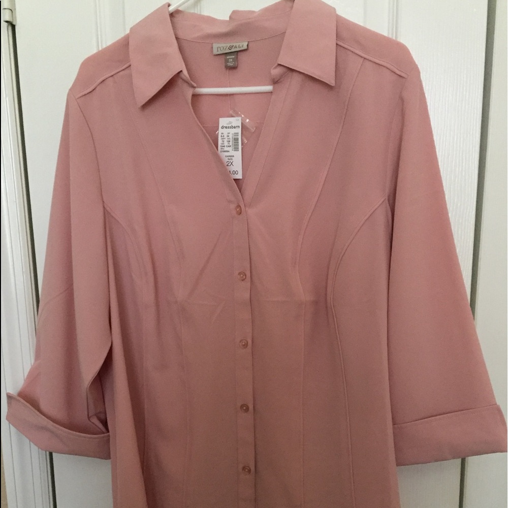 🦋 Roz & Ali 2X Women’s Plus Top